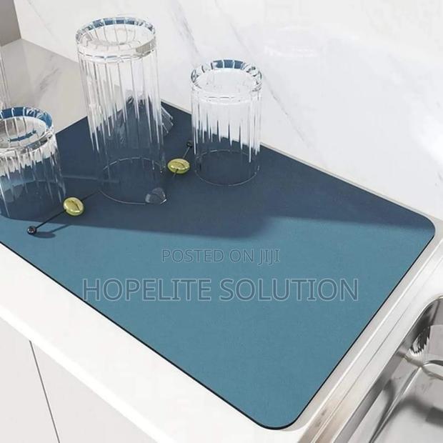 Drain Dish Drying Mats
