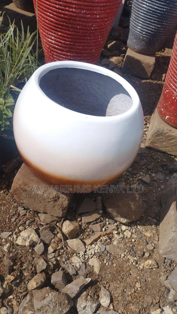 Biodegradable Fibre Flower Pots - main view