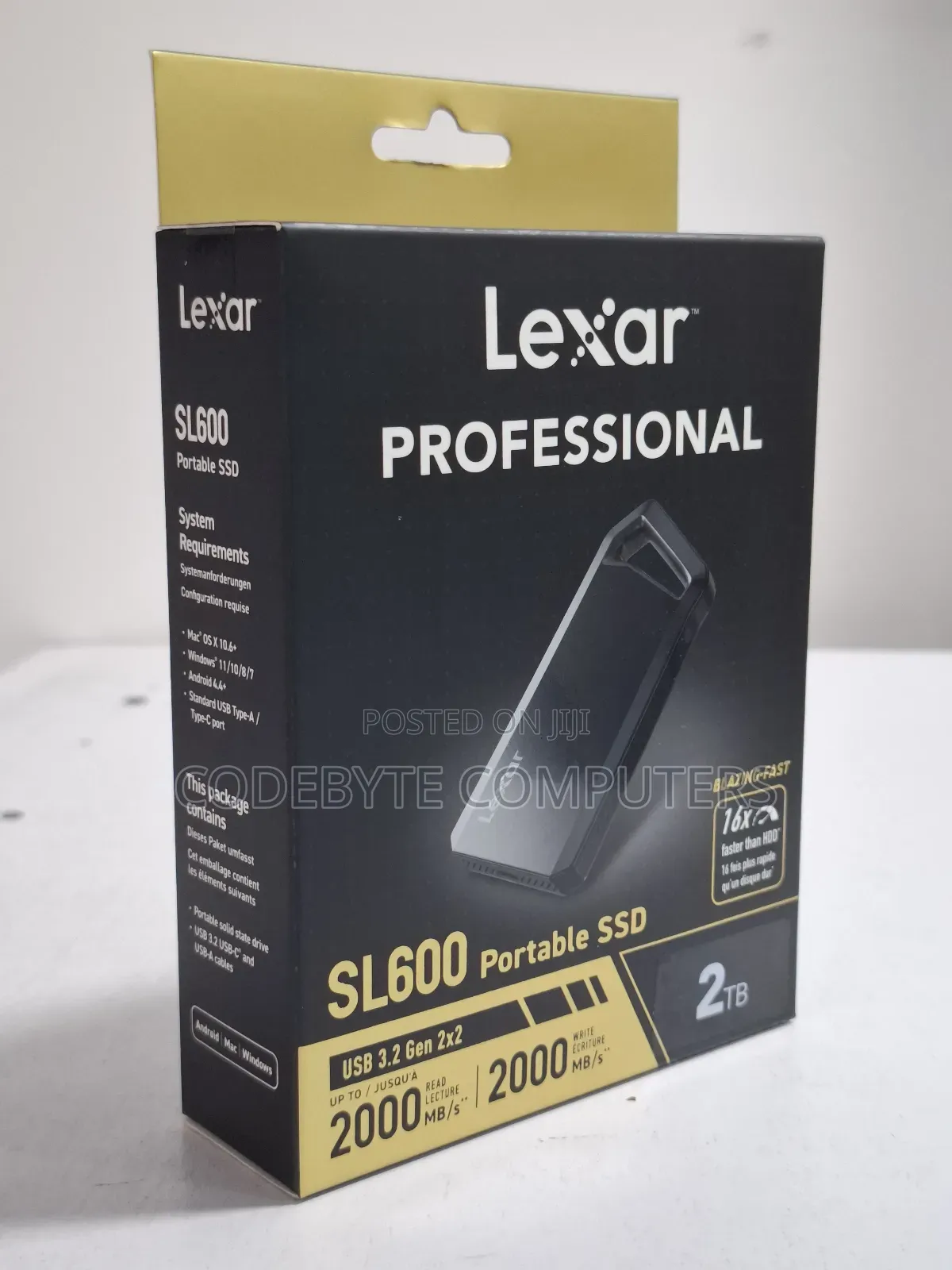 Lexar Professional Sl600 Portable Ssd 2tb