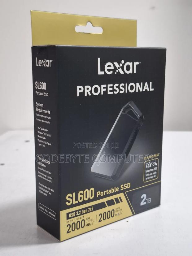 Lexar Professional Sl600 Portable Ssd 2tb - main view