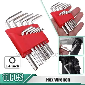 Allen Key Set 11 Pc Wrench Metric 3.5mm - 6mm Hex Key Set