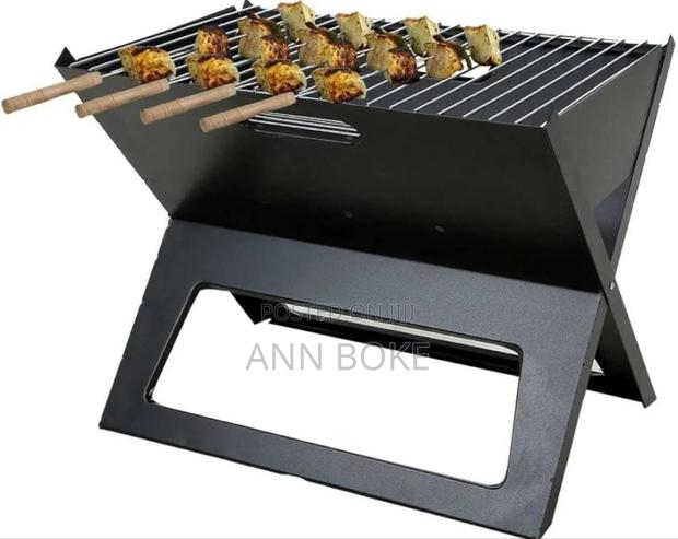 *Heavy Portable Barbecue Charcoal Grill X-Type Now