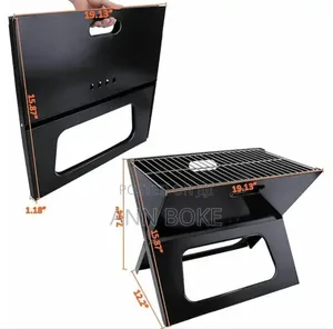 *Heavy Portable Barbecue Charcoal Grill X-Type Now