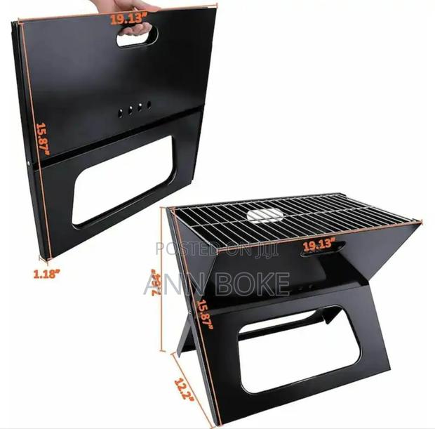 *Heavy Portable Barbecue Charcoal Grill X-Type Now - thumbnail 2