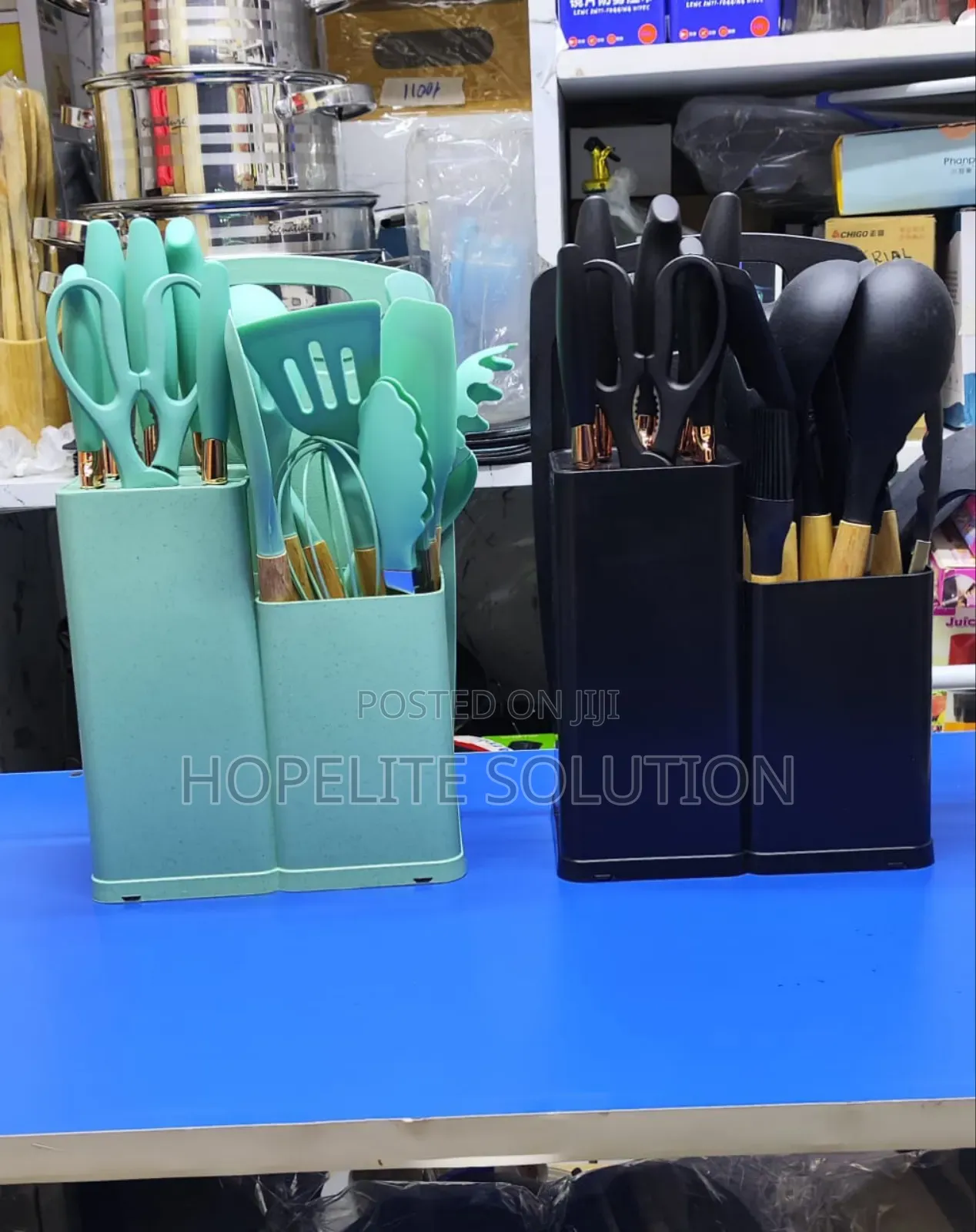 19 PCS Cooking Silicon Spoon