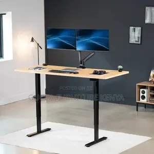 Office Desk:160cm Electric Desk With Touch Memory Controller