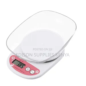 Kitchen Scale With Bowl Electronic Weighing Cooking Scale