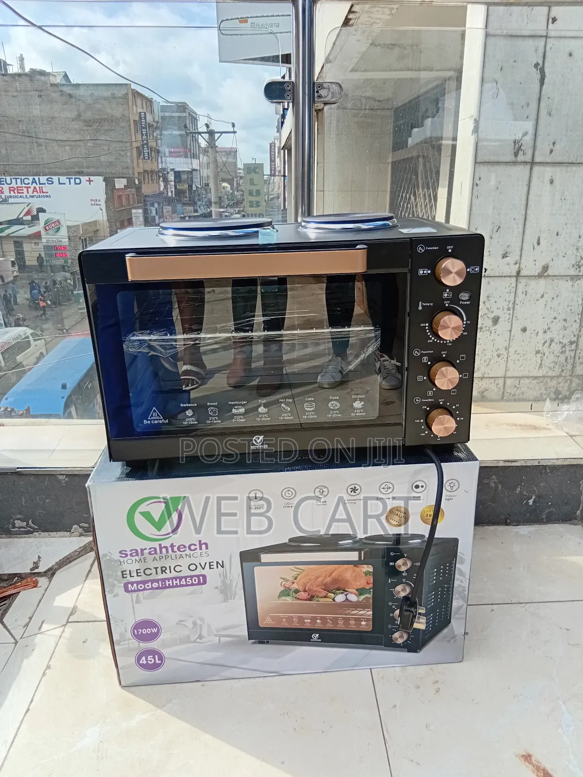 Brand New Sarahtech 45l Oven