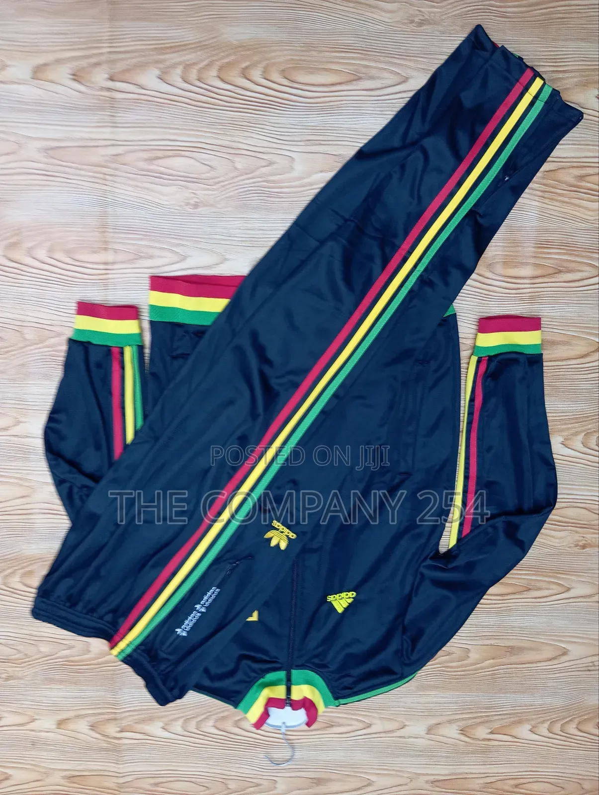 Jamaica Rastafarians True Colors Adidas Tracksuits Unisex