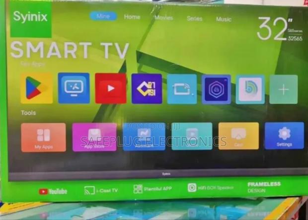 Tv Syinix 32" Smart Android Tv 32s65, Frameless Display - main view