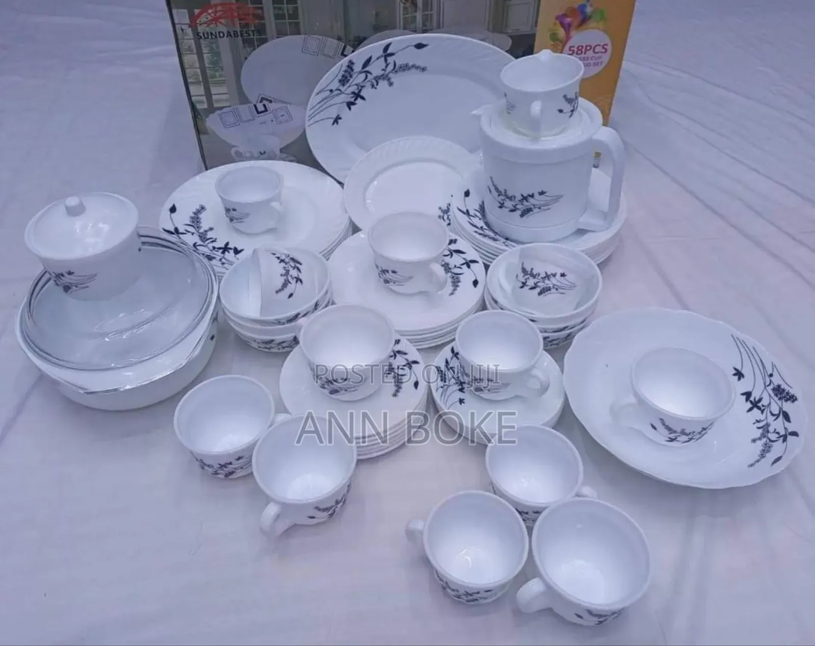 58pcs Ceramic Dinnerset*
 *Mega Discl