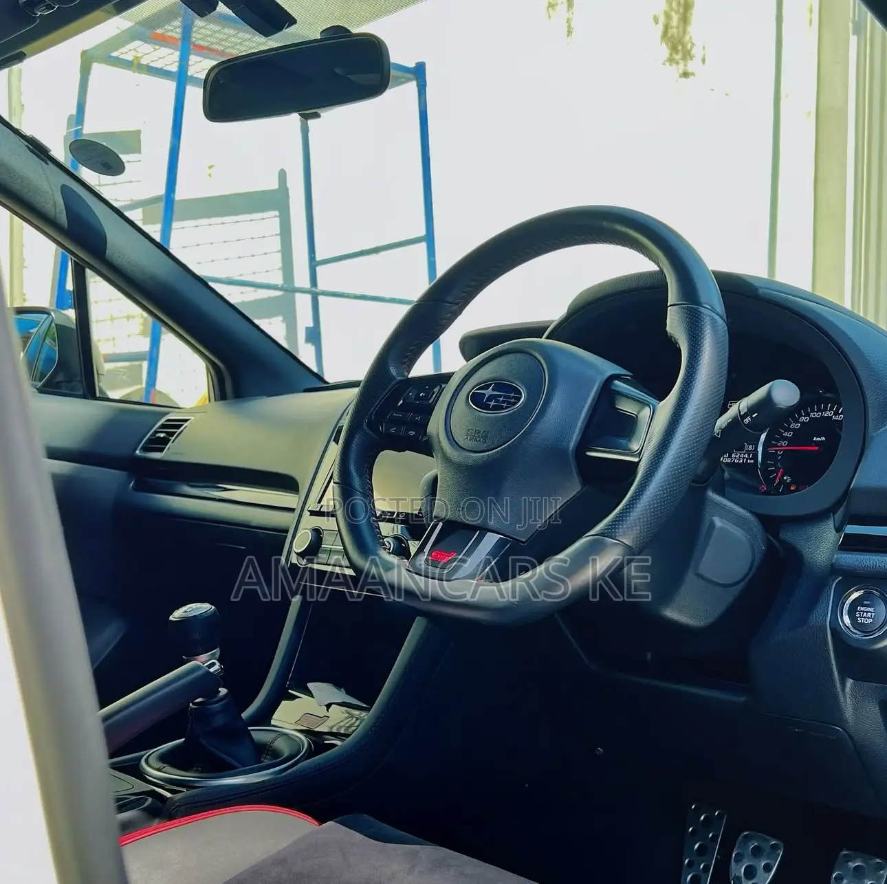 Subaru WRX STI 2018 White