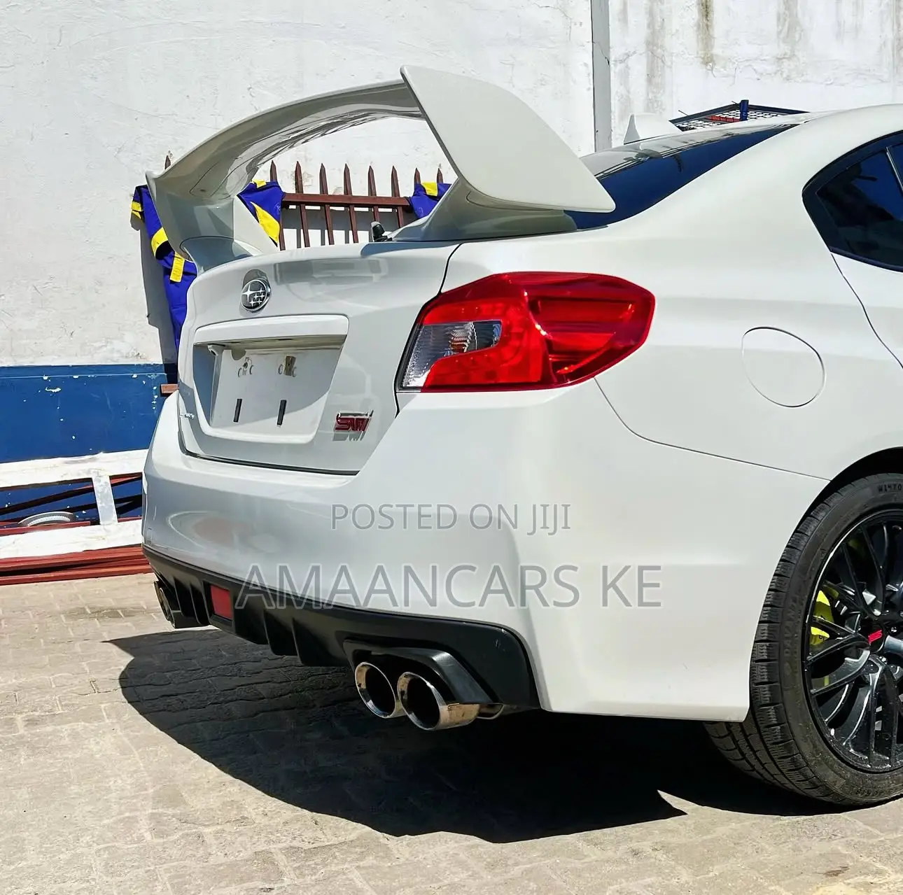 Subaru WRX STI 2018 White