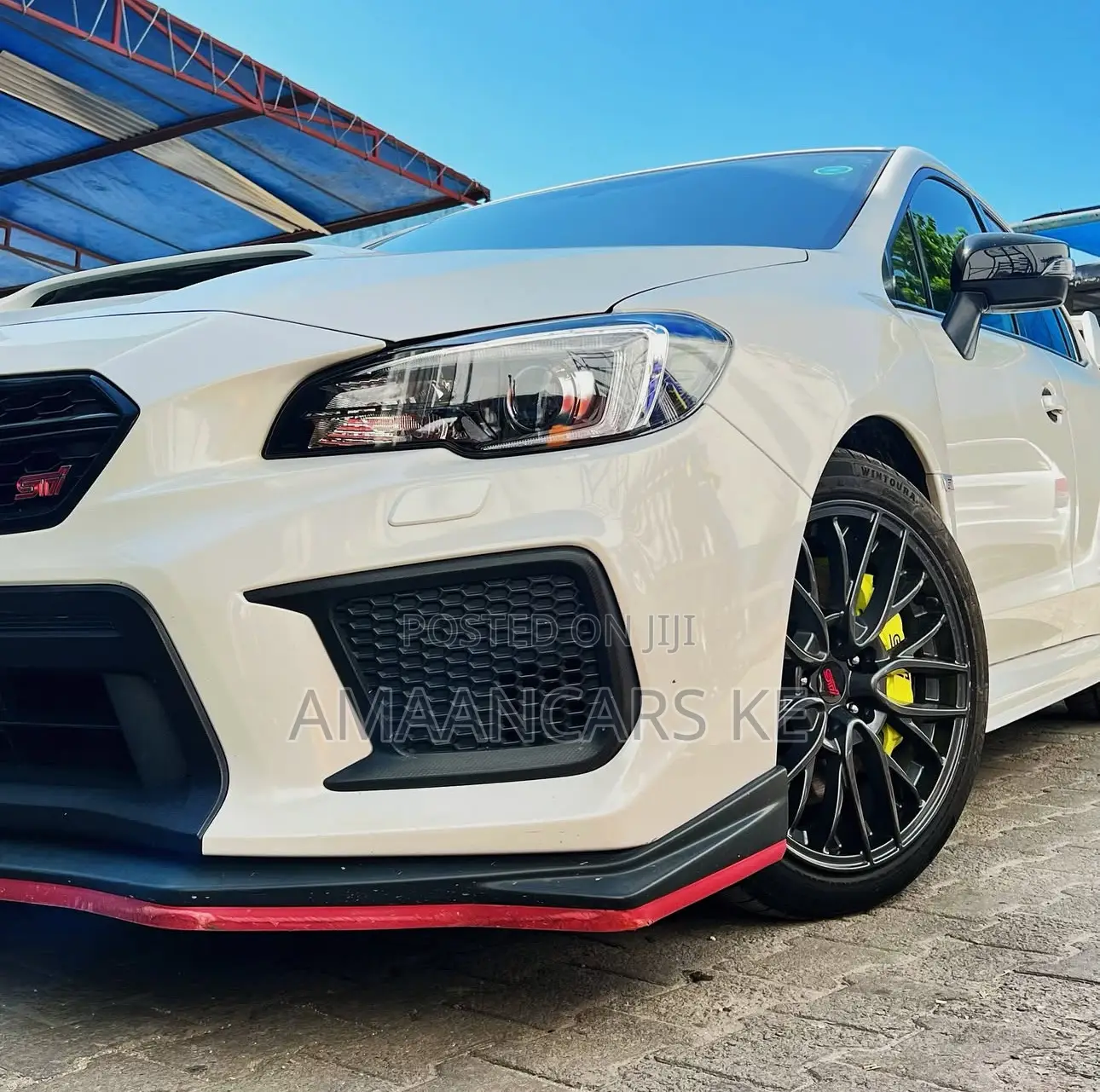 Subaru WRX STI 2018 White