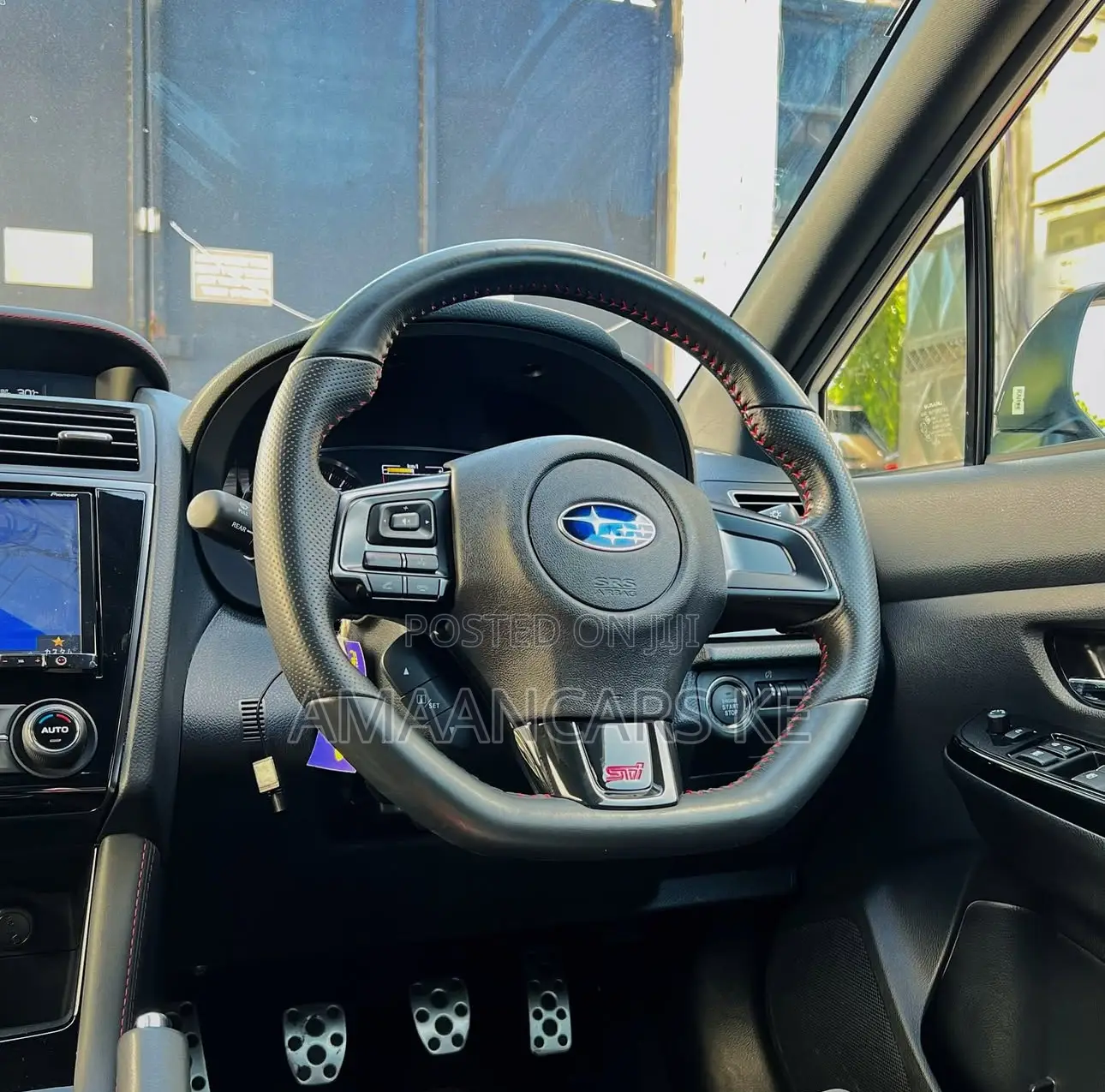 Subaru WRX STI 2018 White