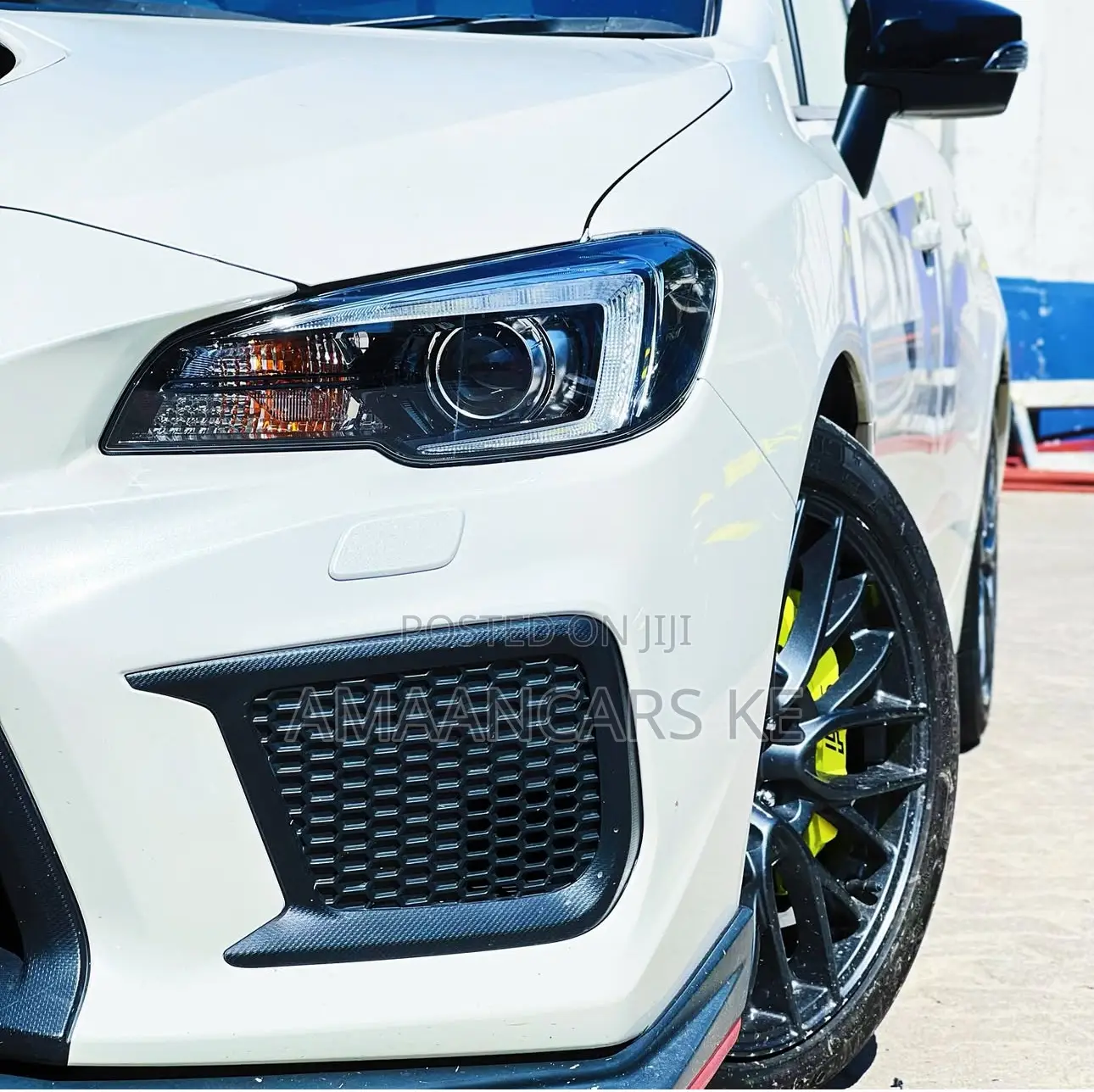Subaru WRX STI 2018 White