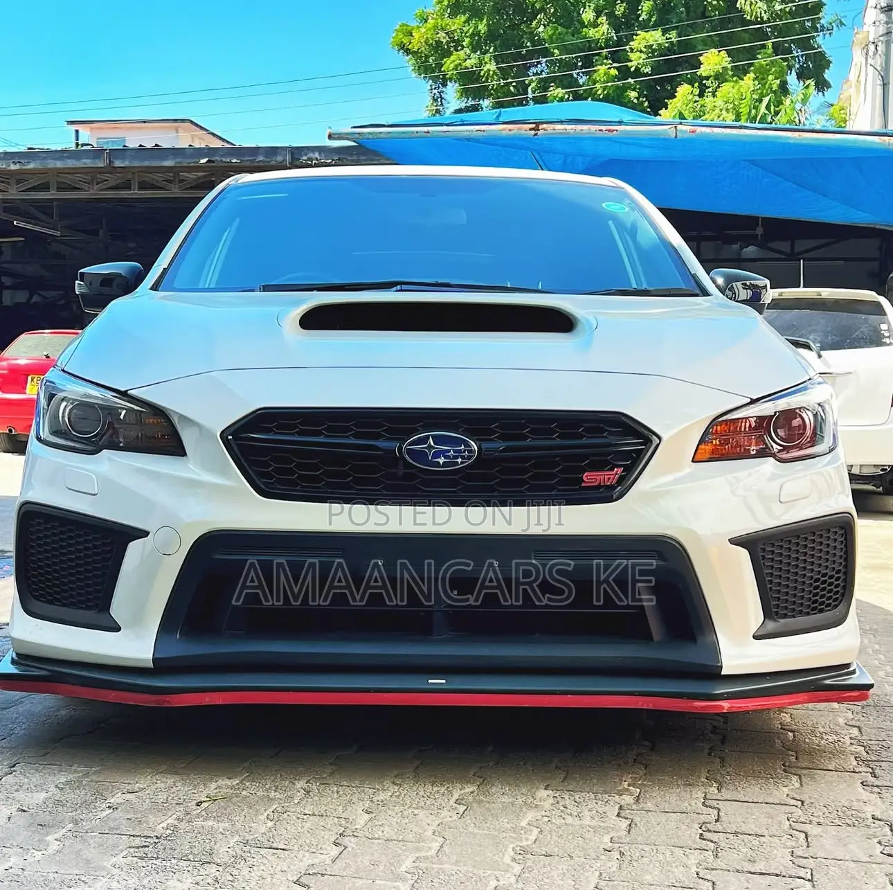 Subaru WRX STI 2018 White