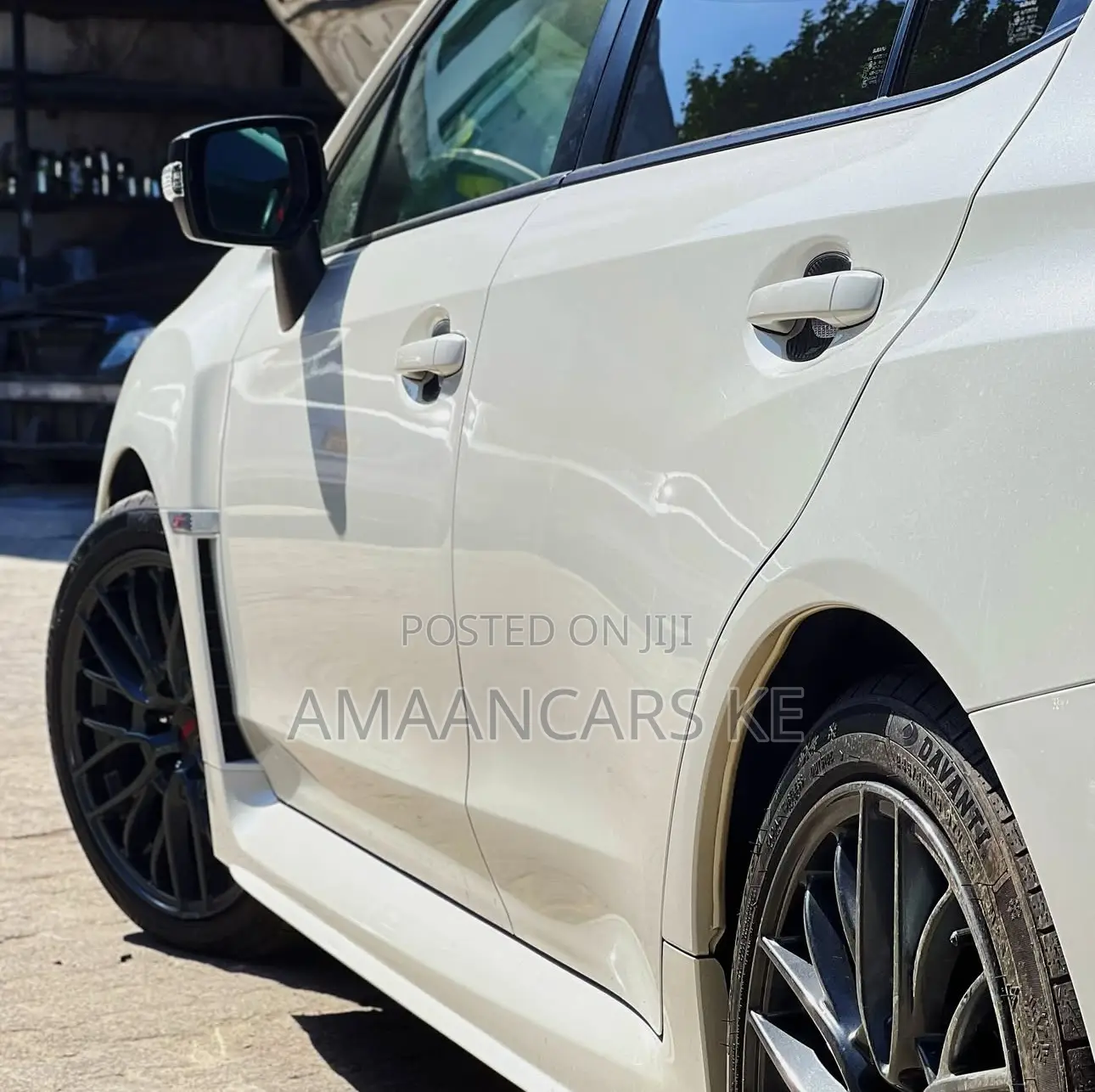 Subaru WRX STI 2018 White