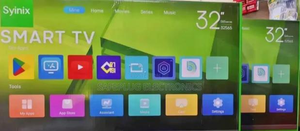 Tv Syinix 32" (Frameless) Smart Android; Youtube/ Netflix - thumbnail 2