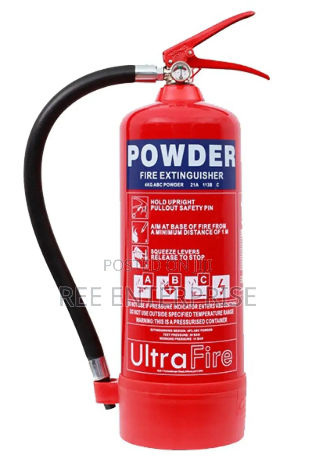 Brand New 6kg Dry Powder Fire Extinguisher