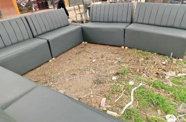 Gray Couches for Restaurants, Lounge Bars - main view