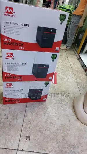 Mercury Maverick 850 Ups Offline 850va/510w 2x Universal Soc