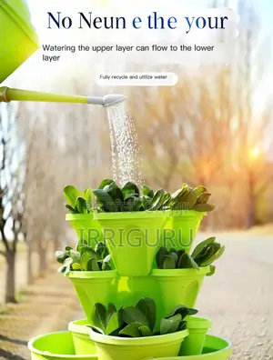 Multi-Layer Planting Basin Petal-Shaped Balcony Planting Bas