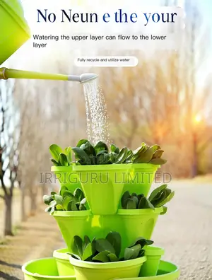 Multi-Layer Planting Basin Petal-Shaped Balcony Planting Bas