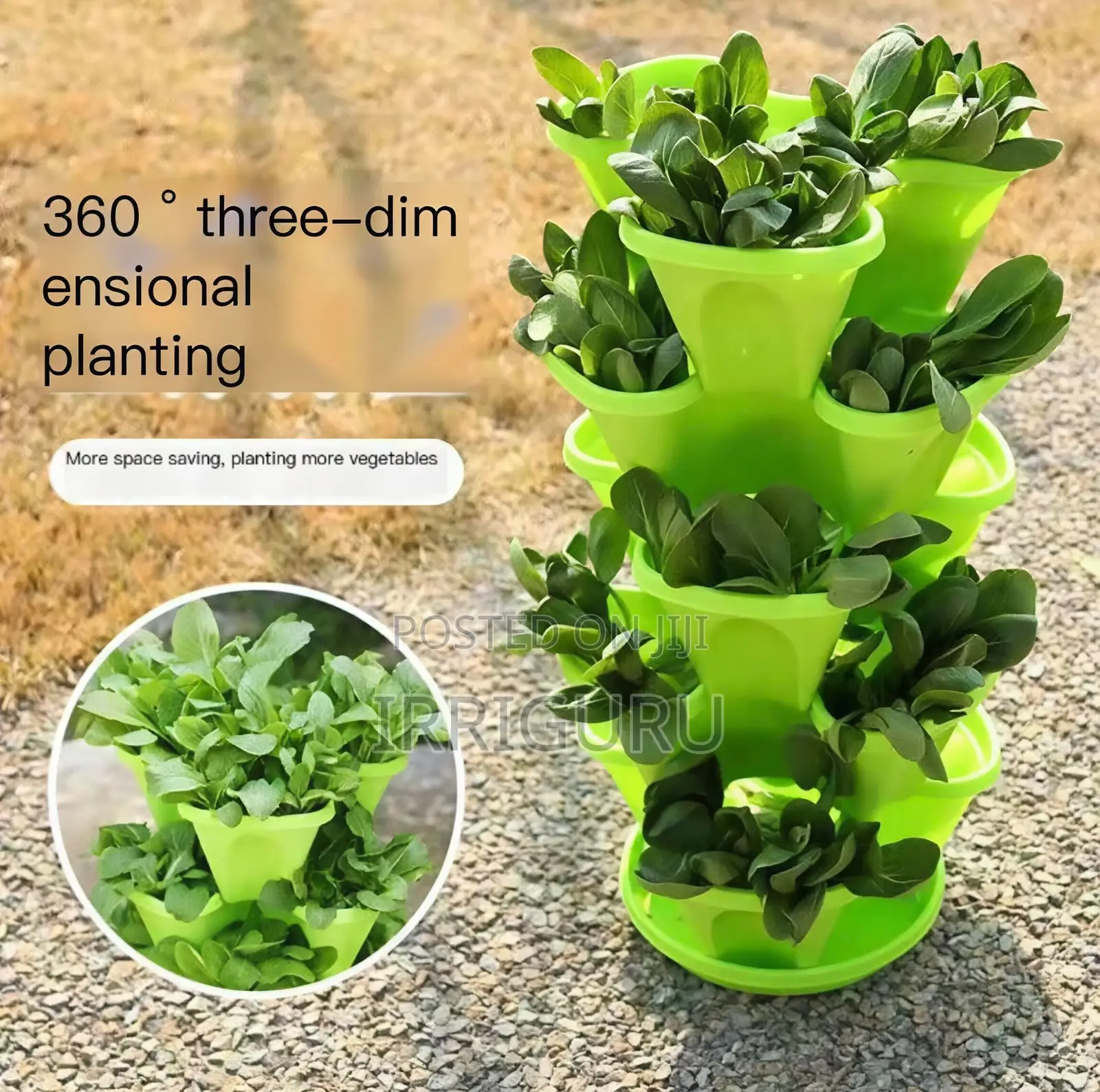 Multi-Layer Planting Basin Petal-Shaped Balcony Planting Bas