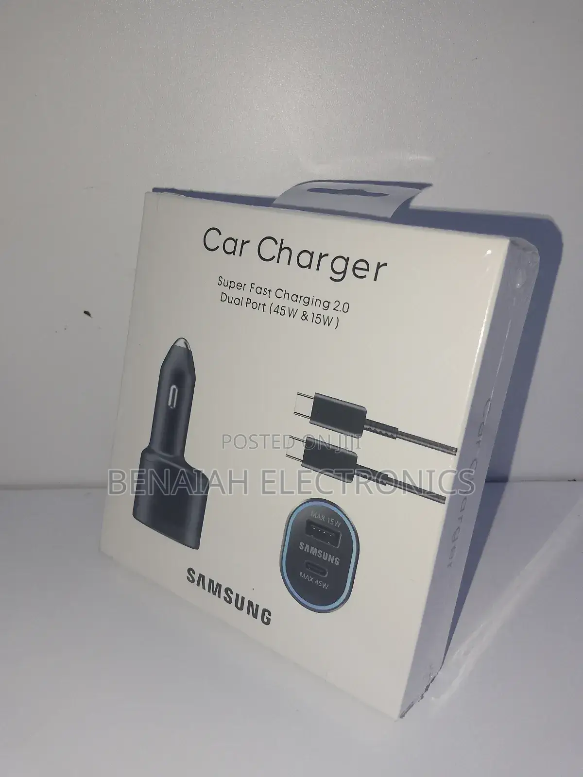 45 Watts Car Charger.Super Charging 2.0 Pd.Max 45 Watts