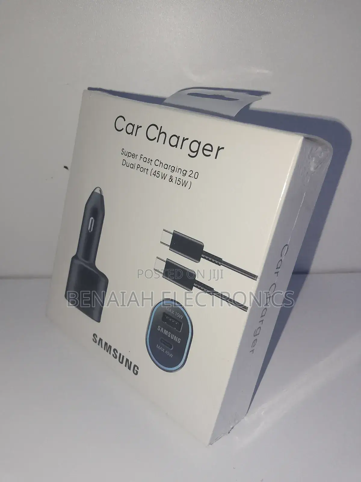 Car Charger 45 Watts Quick Charger Universal Compatibility