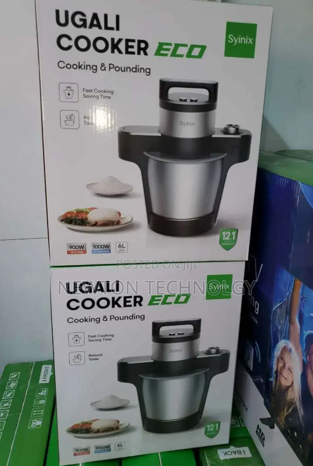 Ugali Cooker Eco 
6ltrs 
Blender and Ugali Cooker