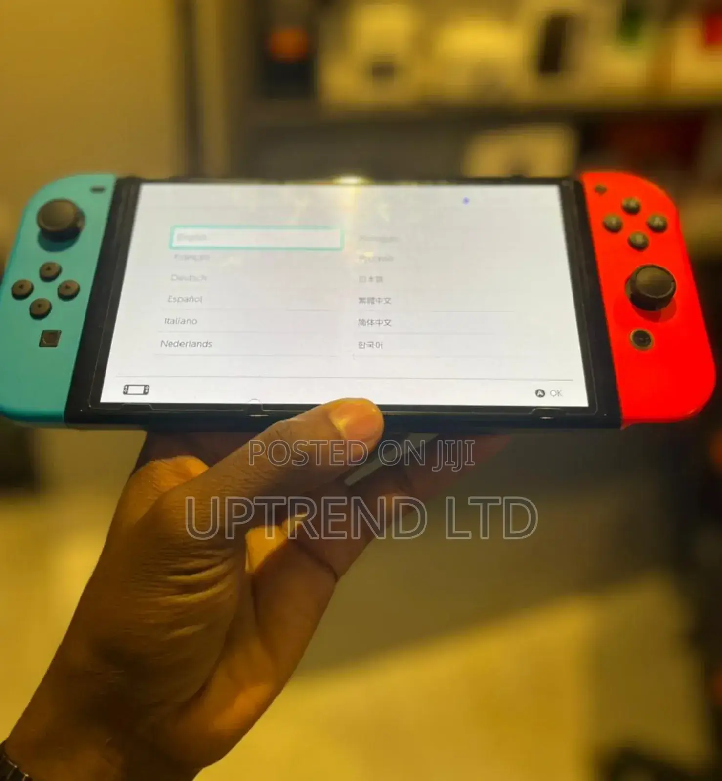 Mint Condition Nintendo Switch Oled Home Used