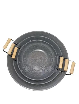 *2 Handles Granite Nonstick Deep Pans Now Availab