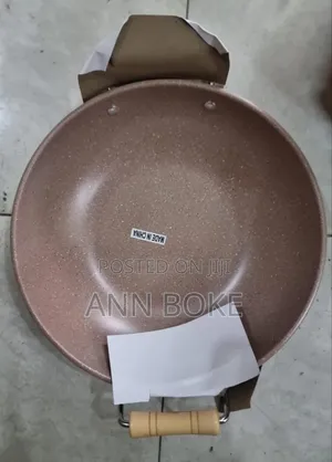*2 Handles Granite Nonstick Deep Pans Now Availab