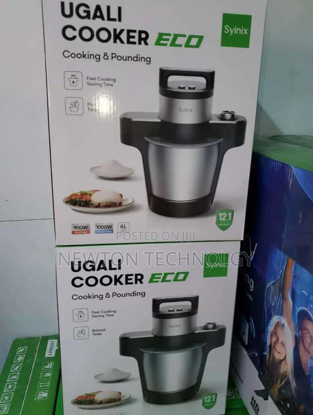 Ugali Cooker Eco 
6ltrs 
Blender and Ugali Cooker