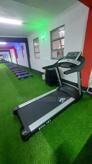 Commercial Elite Athlete Treadmill - main view