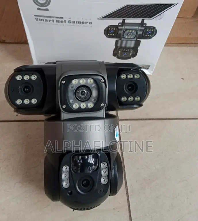 6mp Security CCTV Wireless 4g Network 3 Lens CCTV