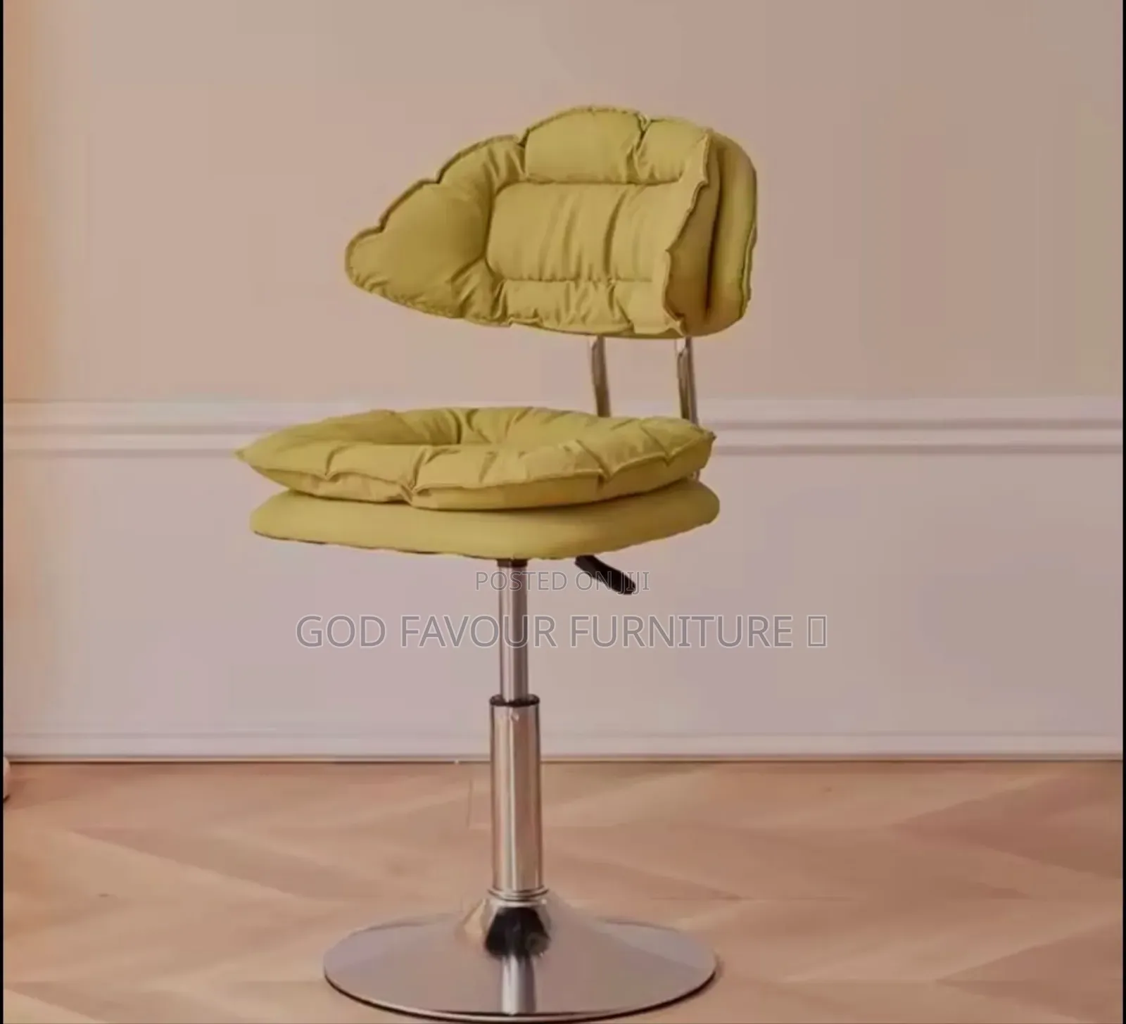 Padded Modern Adjustable Bar Stool Armless Kjg6l