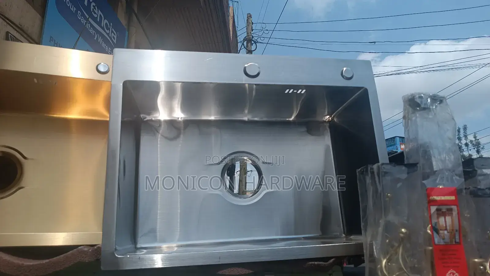 Chrome Kitchen Sink