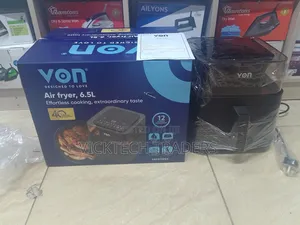 Von 6.5 Litres Digital Air Fryer,With 1yr Warranty