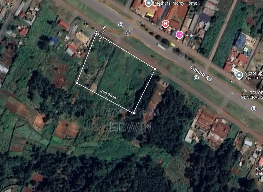 Prime 1-Acre Land for Sale Opposite Mother Mercy, Ruaka