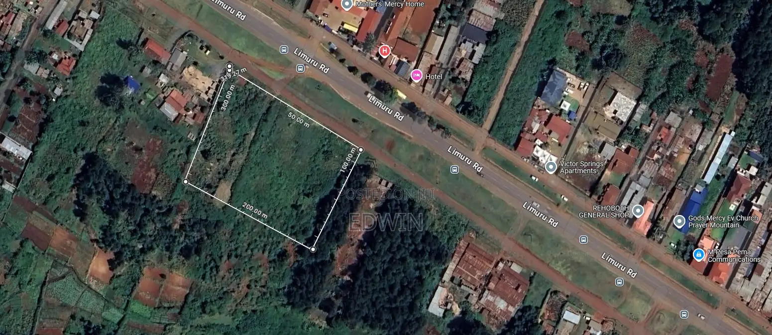 Prime 1-Acre Land for Sale Opposite Mother Mercy, Ruaka