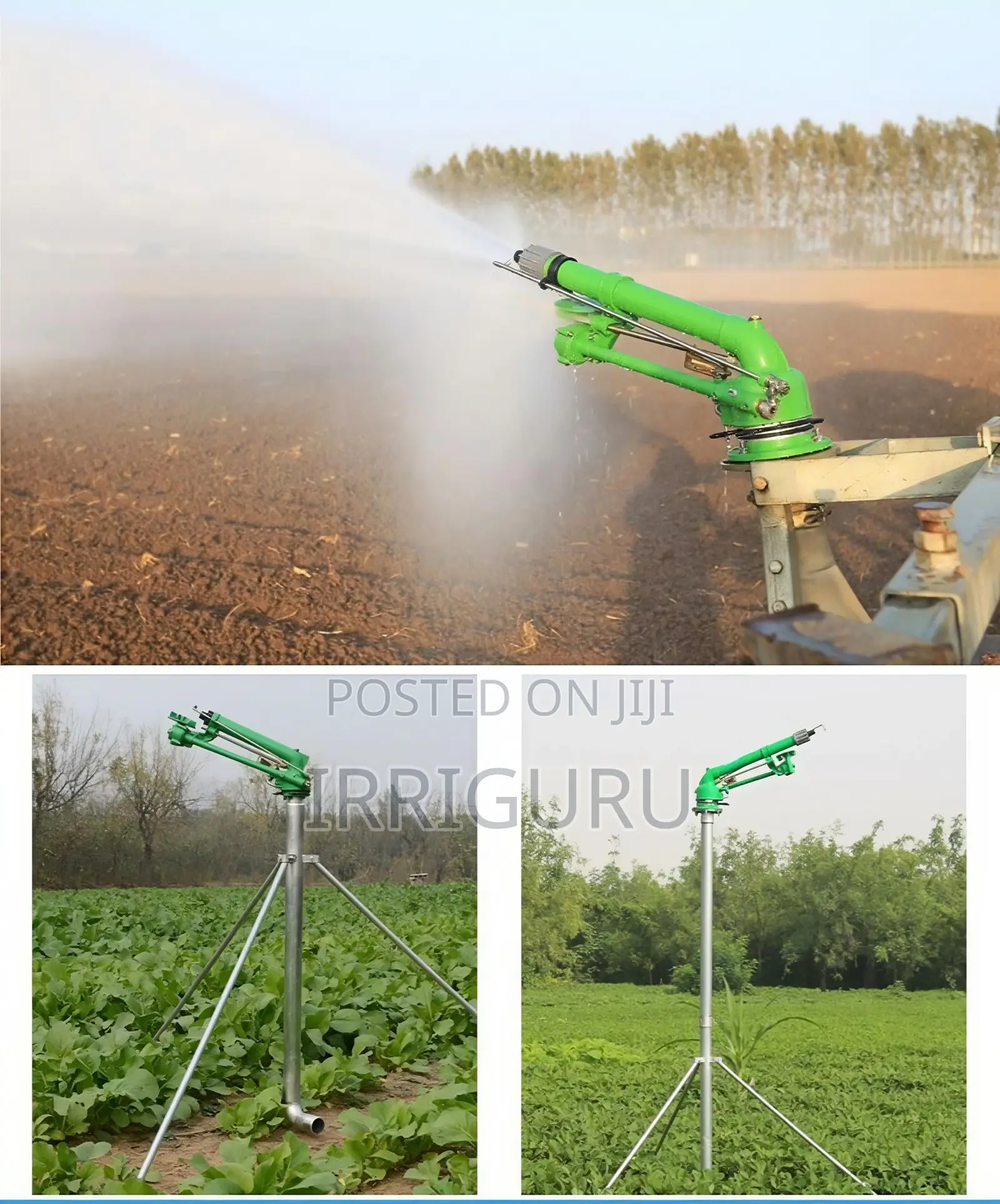 Large Flow Turbocharged Water Sprayertype 40 Metal Sprinkler