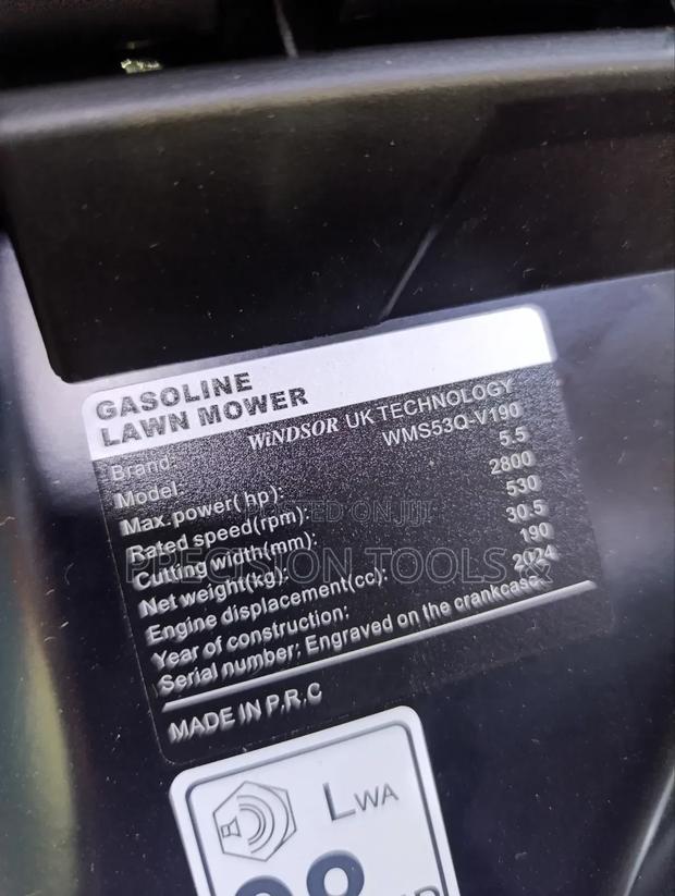Gasoline Lawn Mower 190 Cc - thumbnail 2