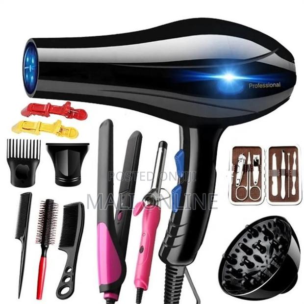 Hair Styling $ Grooming Set 2200w Professional Blow Dryer - main view