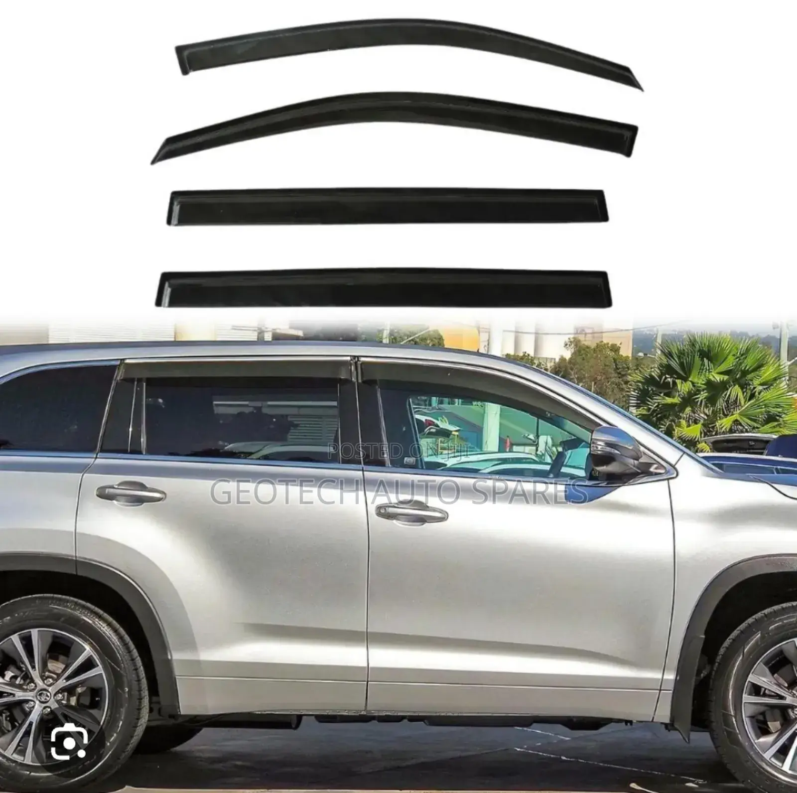 Toyota Kluger Windbreakers Available
