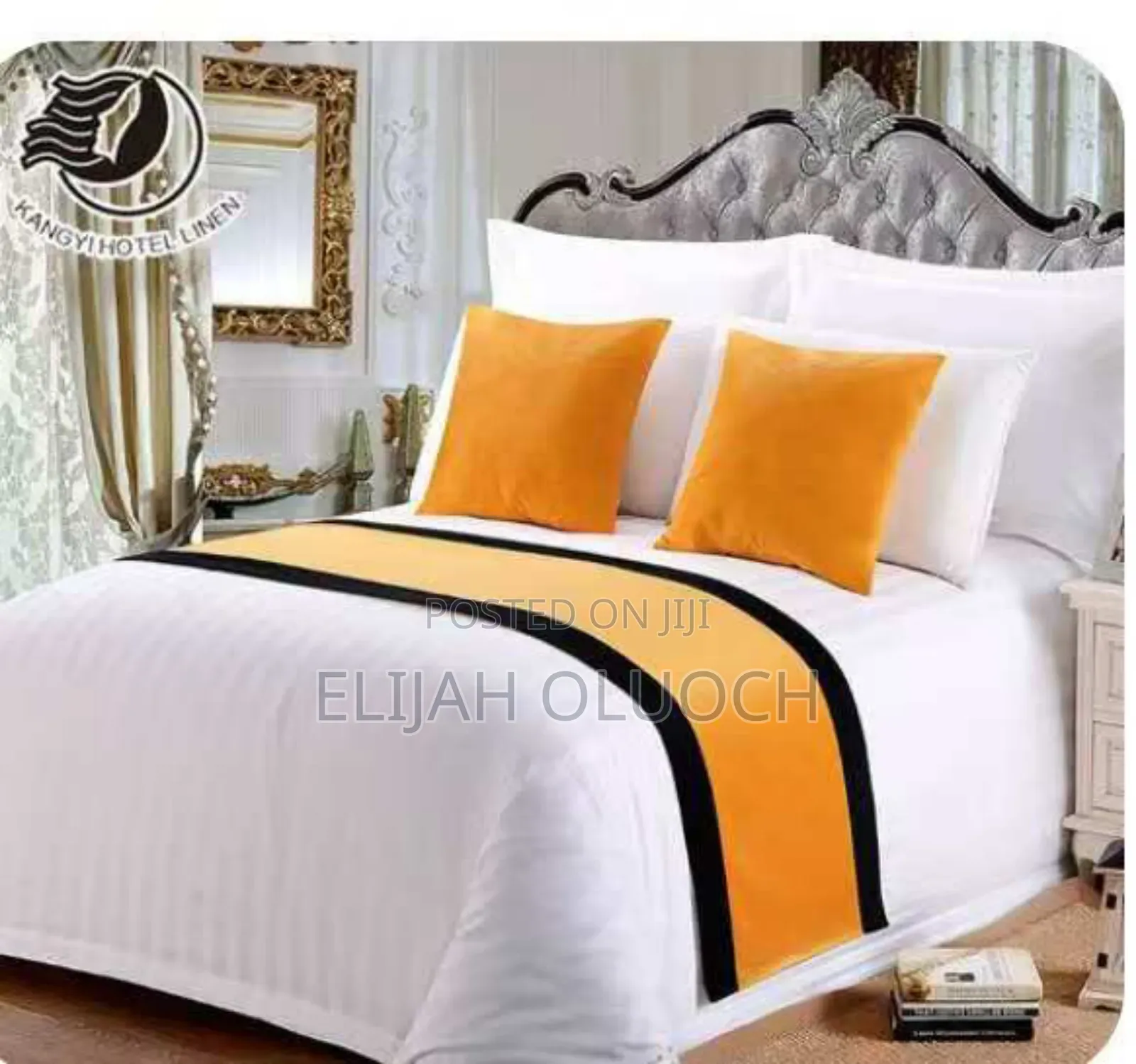 Classy 3 PCS Set Bed Runner