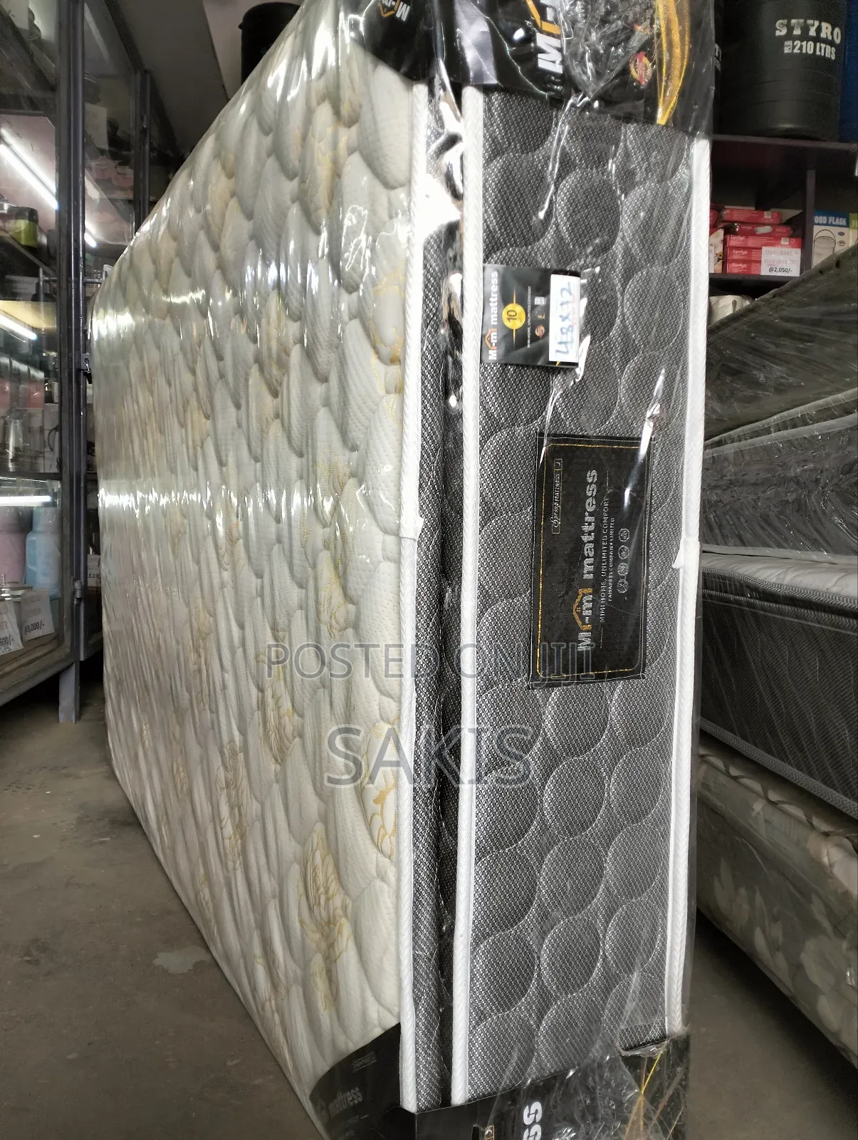 6 X 6 X 12 Pillow Top Spring Mattresses. Free Delivery