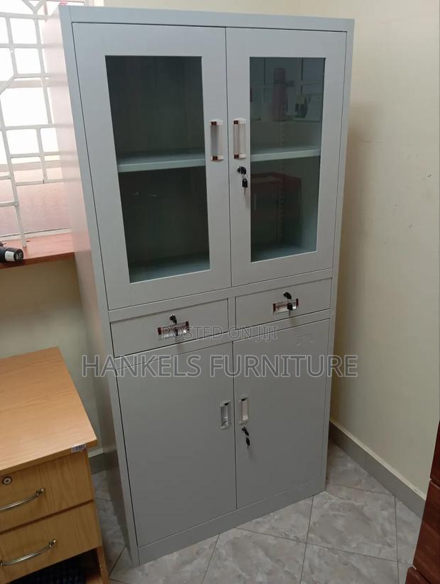 Half Glass Cabinet - Office Cabinet - main view